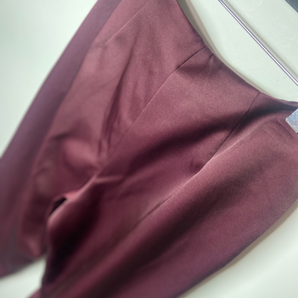 a new day Burgundy Trousers - Picture 9 of 9